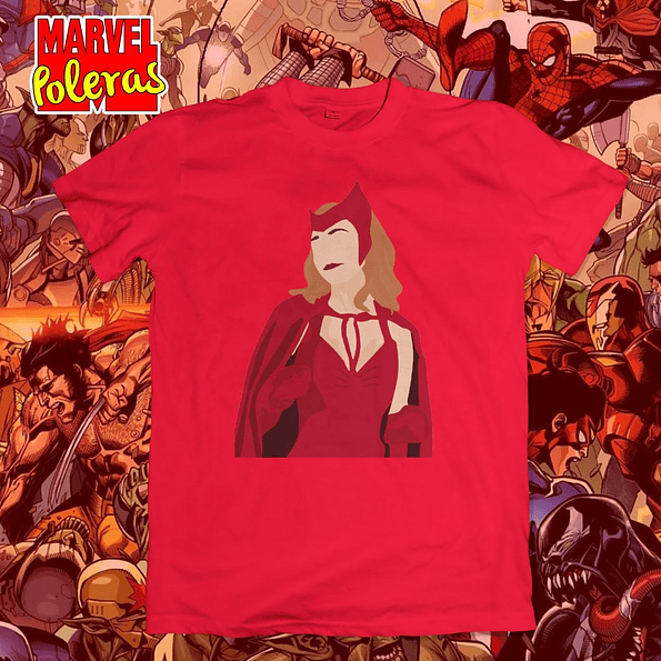 Polera WANDA | Colección Poleras Marvel 1