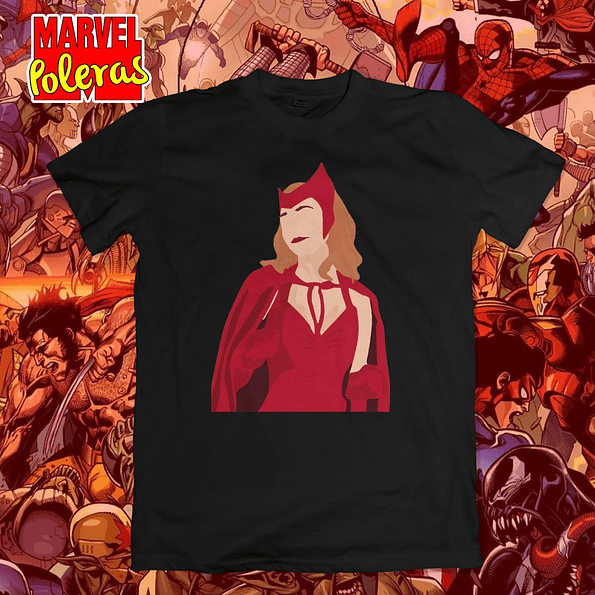 Polera WANDA | Colección Poleras Marvel 2