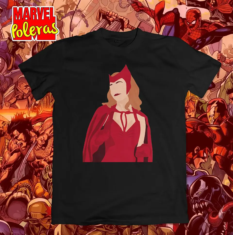 Polera WANDA | Colección Poleras Marvel 2