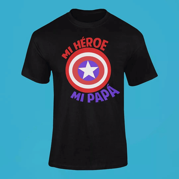 Polera Cap. Mi Heroe mi Papa |  3
