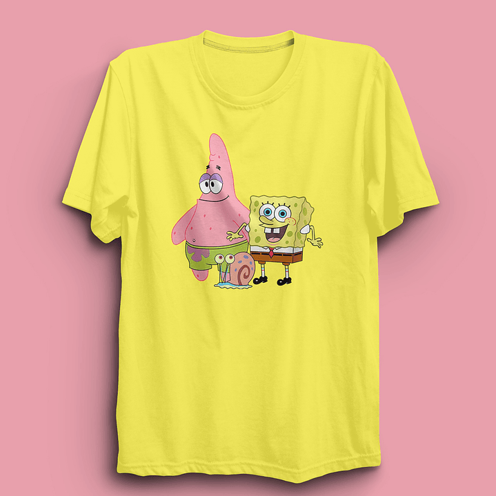 Polera Bob Esponja Y Patricio | Bob Esponja 2