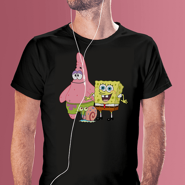 Polera Bob Esponja Y Patricio | Bob Esponja 3