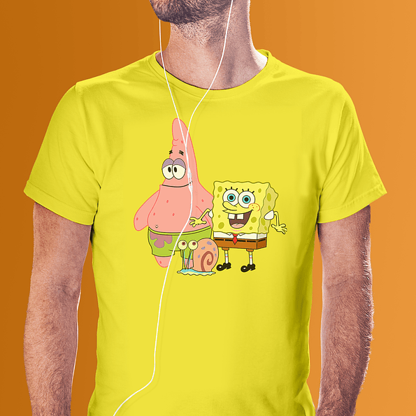 Polera Bob Esponja Y Patricio | Bob Esponja 4