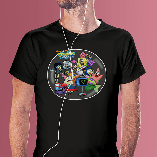 Polera Bod Esponja Team | Bob Esponja 2