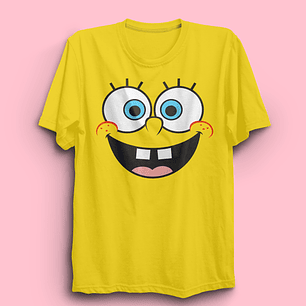 Polera Bob Esponja Cara | Bob Esponja