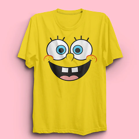 Polera Bob Esponja Cara | Bob Esponja