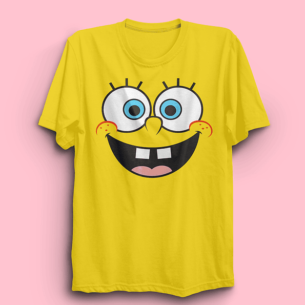 Polera Bob Esponja Cara | Bob Esponja 1