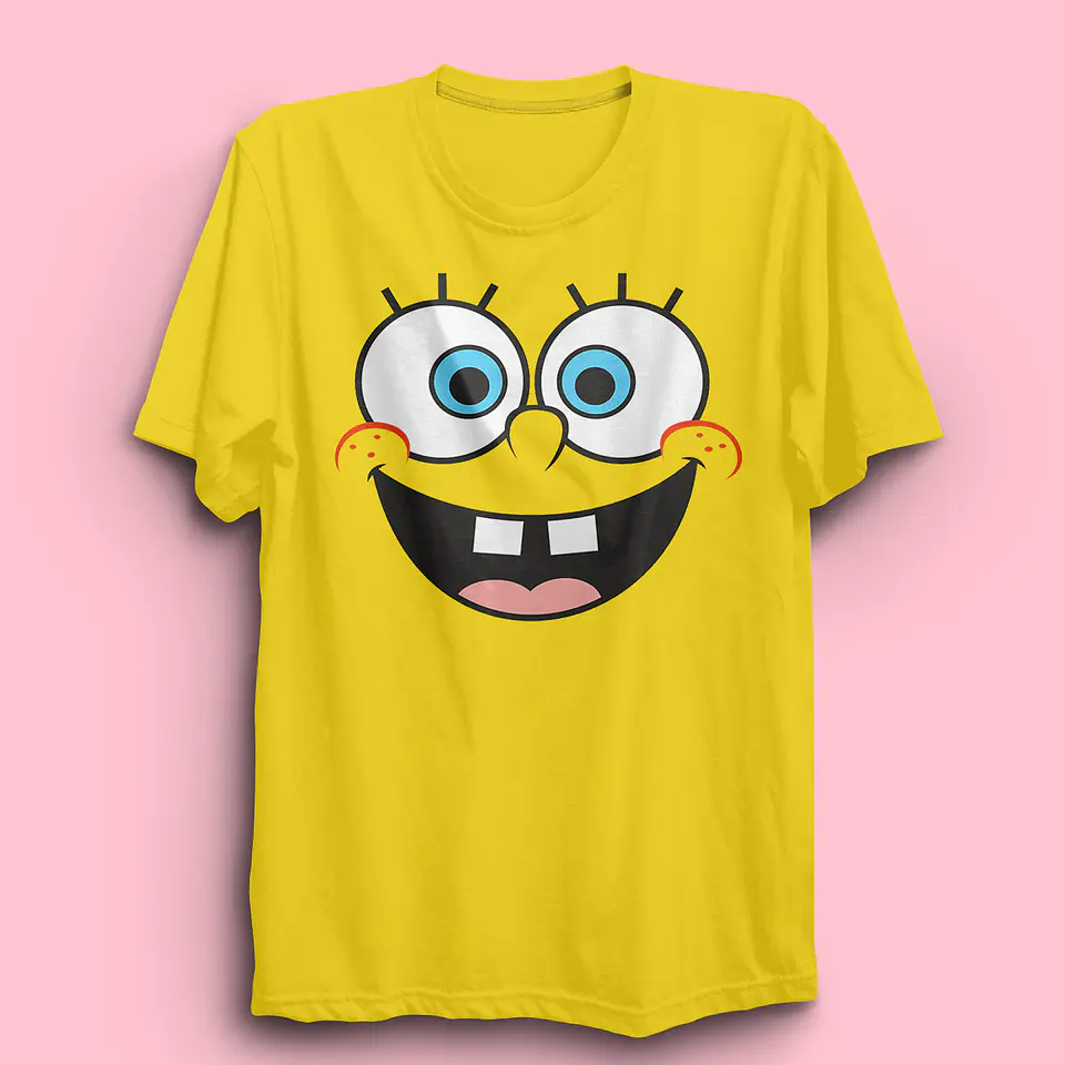 Polera Bob Esponja Cara | Bob Esponja 1