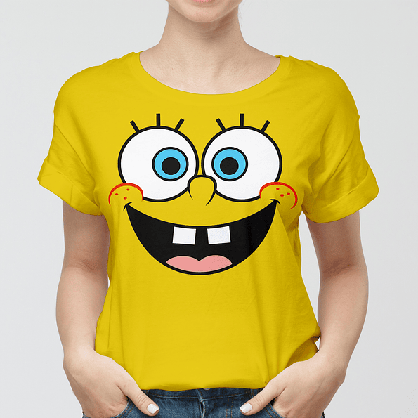 Polera Bob Esponja Cara | Bob Esponja 3