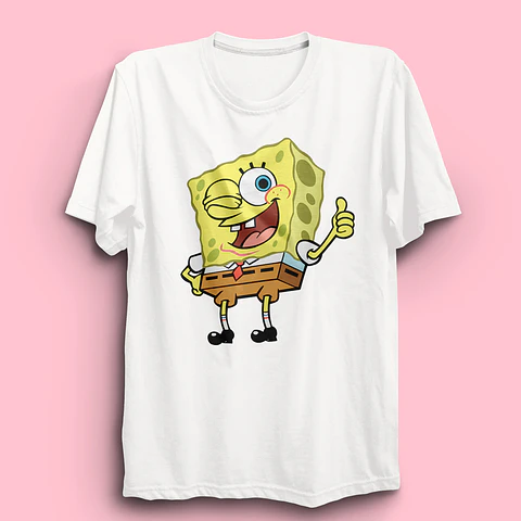 Polera Bob Esponja Nice | Bob Esponja