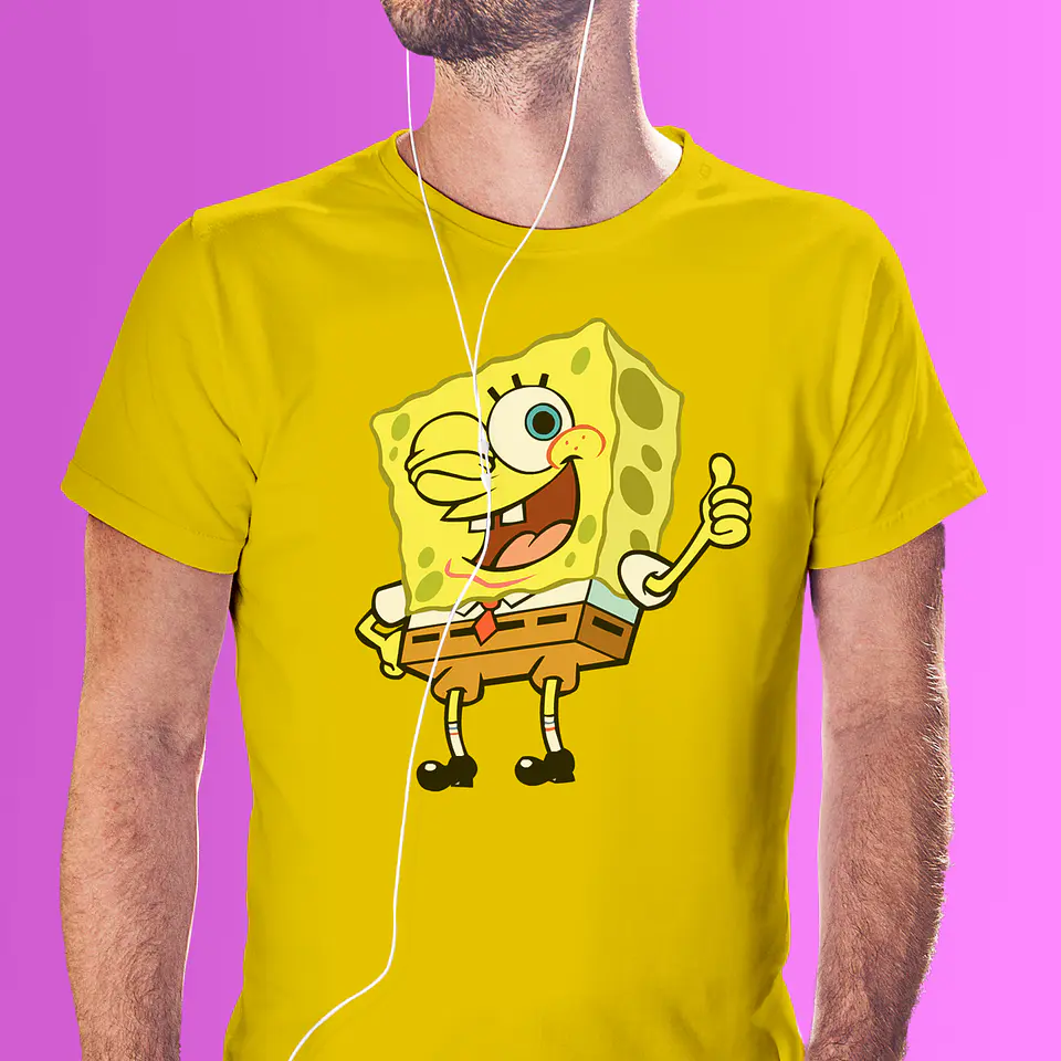 Polera Bob Esponja Nice | Bob Esponja 4