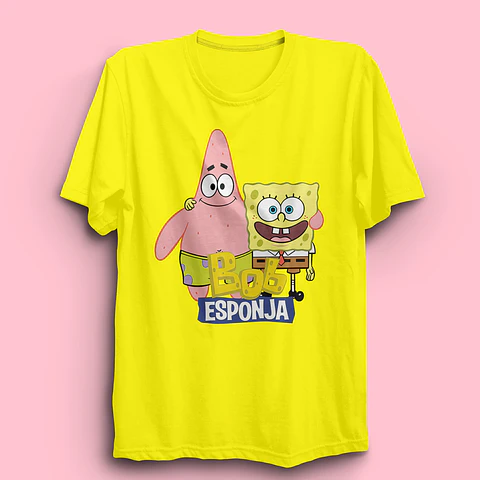 Polera Bob Esponja y Patricio |  Bob Esponja