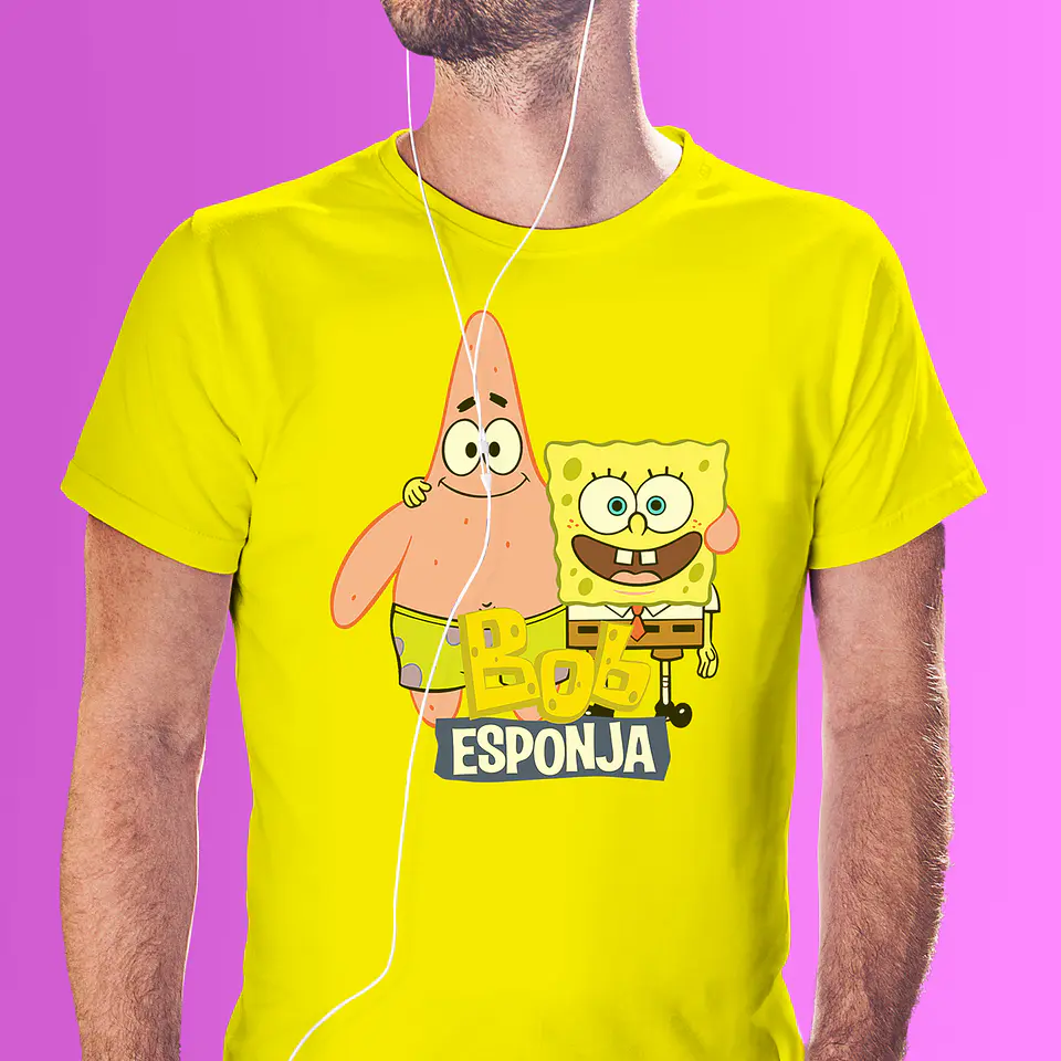 Polera Bob Esponja y Patricio |  Bob Esponja 3