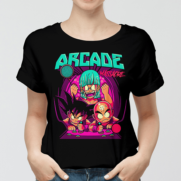 Polera Dragon Ball Arcade Massacre | Dragon Ball 3