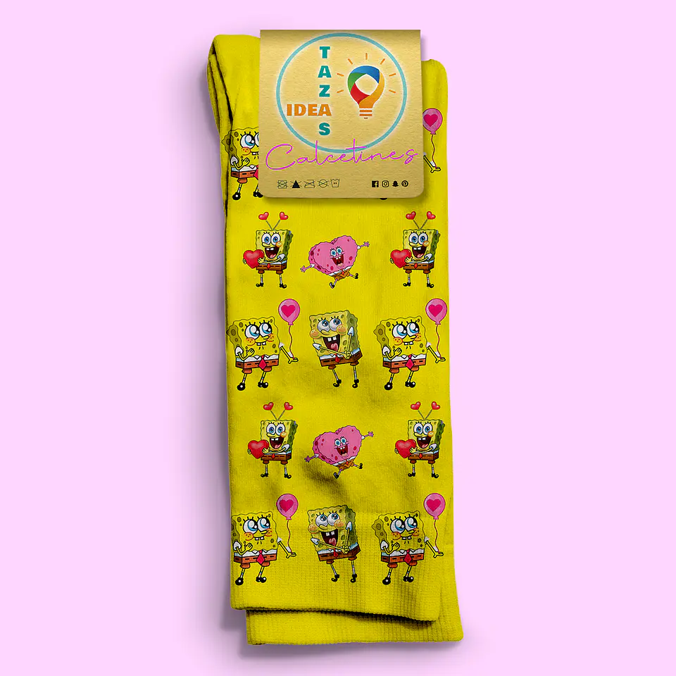 Calcetines de Bob Esponja - Enamorado 2