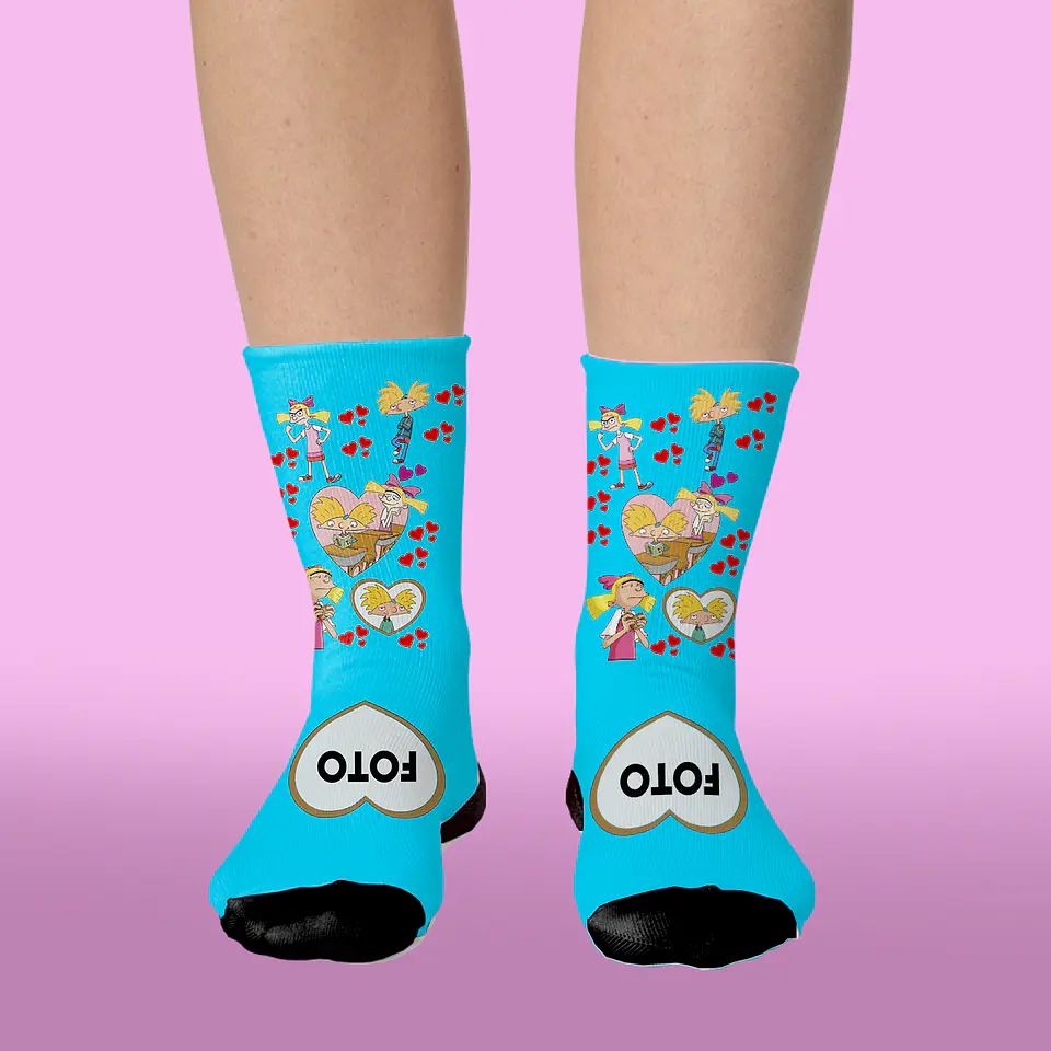 Hey Arnold Calcetines | Helga y Arnold   2