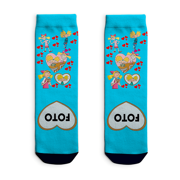 Hey Arnold Calcetines | Helga y Arnold   3