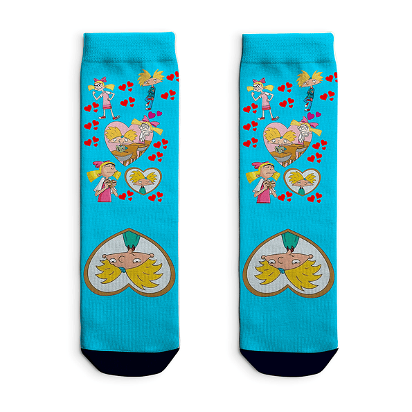 Hey Arnold Calcetines | Helga y Arnold   4