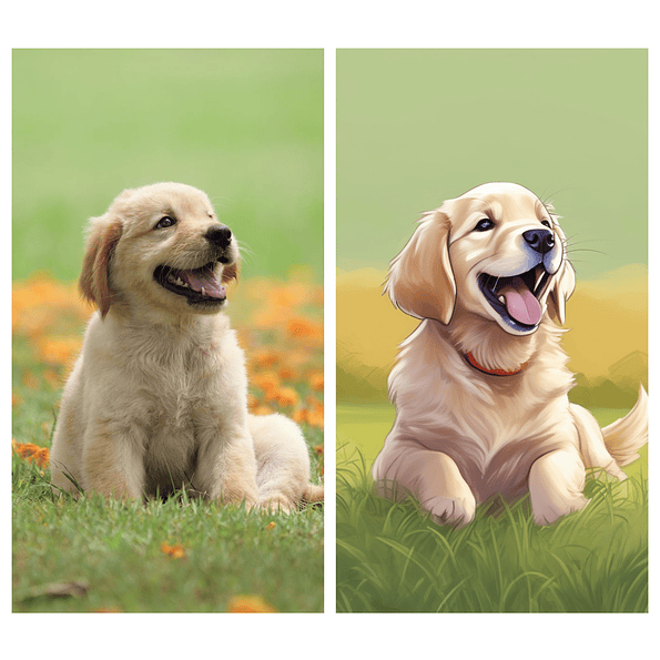 Caricaturizada tu mascota | Pack de Regalo | Tazón/Polera/Mouse Pad Incluye Bolsa de Regalo 3