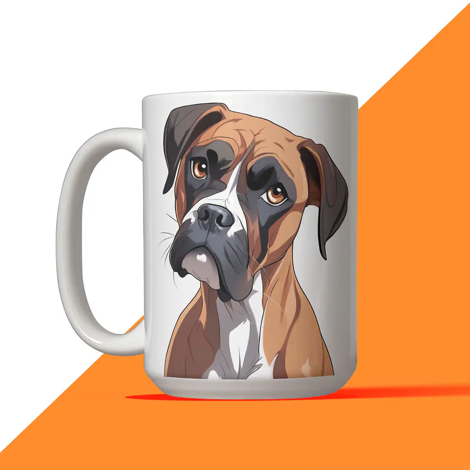 Caricaturizada tu mascota | Pack de Regalo | Tazón/Polera/Mouse Pad Incluye Bolsa de Regalo 5