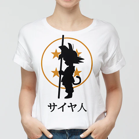 Polera Dragon Ball | báculo sagrado