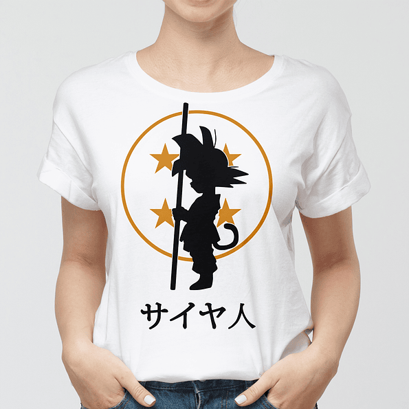 Polera Dragon Ball | báculo sagrado 1