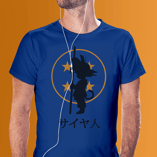Polera Dragon Ball | báculo sagrado 4