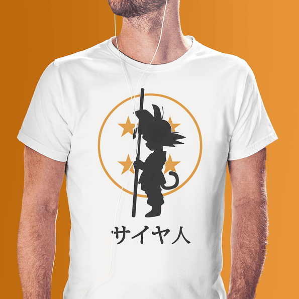 Polera Dragon Ball | báculo sagrado 5