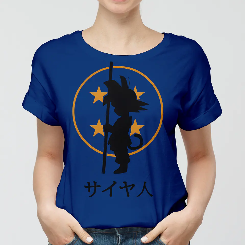 Polera Dragon Ball | báculo sagrado 6