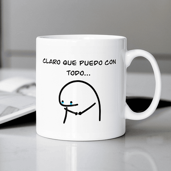 Tazon Claro que puedo con todo | Flork 1