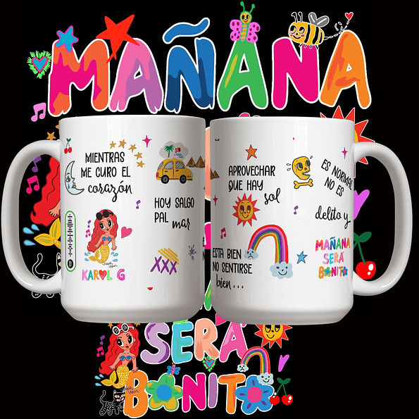 Tazón Karol G Spotify Mientras me curo el Cora 3