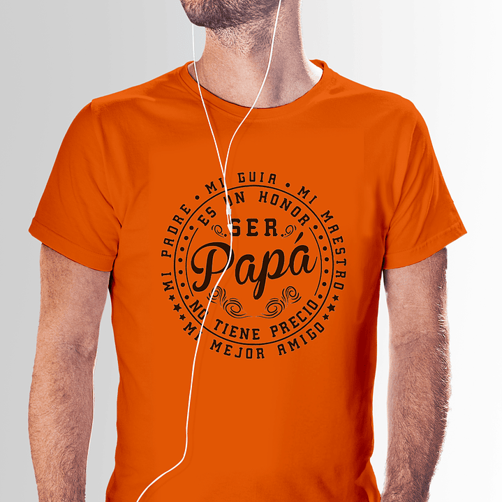 Polera para papá | Es un Honor Ser Papá 5