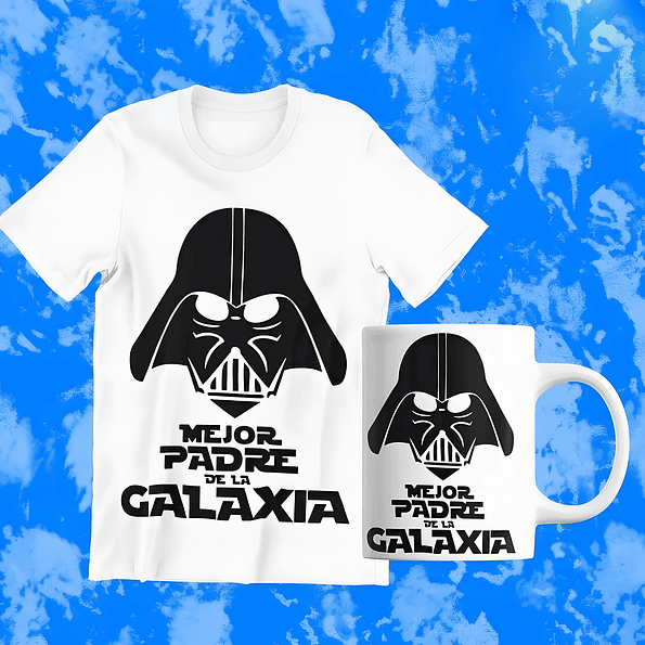 Mejor Padre de la Galaxia + Tazon Packs 1