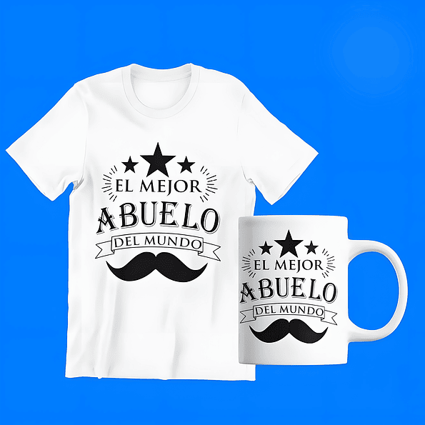 Polera El Mejor Abuelo 1