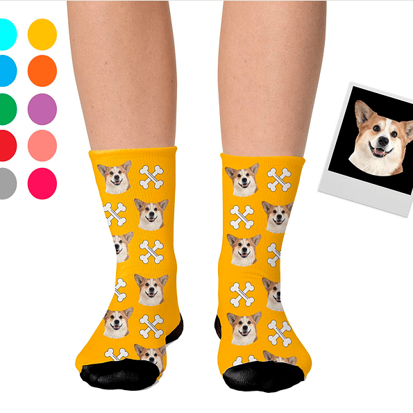 Calcetines Personalizados con la Foto de tu Mascota – ¡Regalo Perfecto! 5