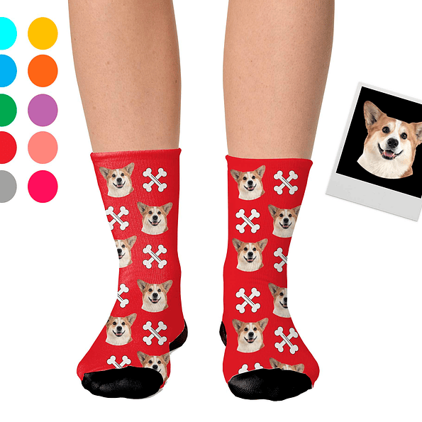 Calcetines Personalizados con la Foto de tu Mascota – ¡Regalo Perfecto! 6