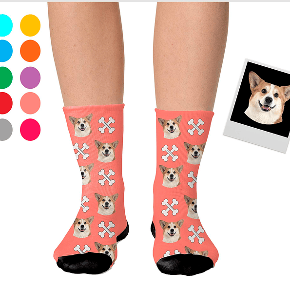 Calcetines Personalizados con la Foto de tu Mascota – ¡Regalo Perfecto! 7
