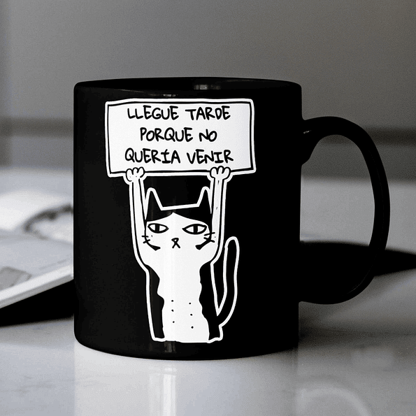 Tazon Gatos | Llegue Tarde por que no quería Venir 1