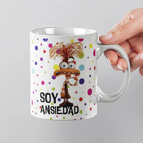 Tazón de Ansiedad de Intensamente 2 | Diseño Único y Emotivo