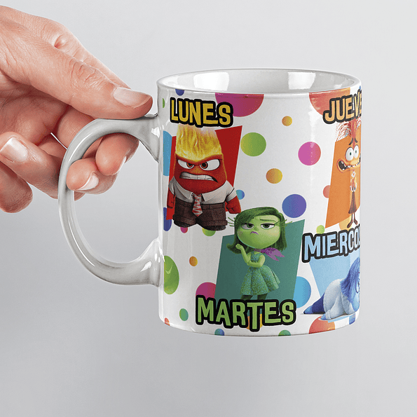 Tazon Dias de la semana | intensamente 2  1