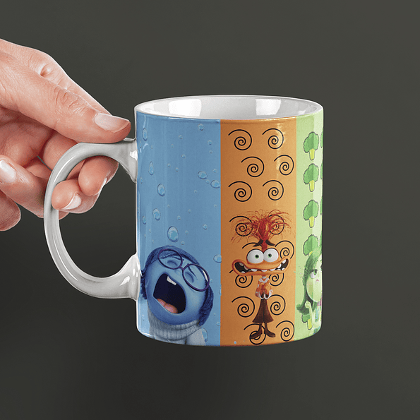 Tazón intensamente 2 emociones 2