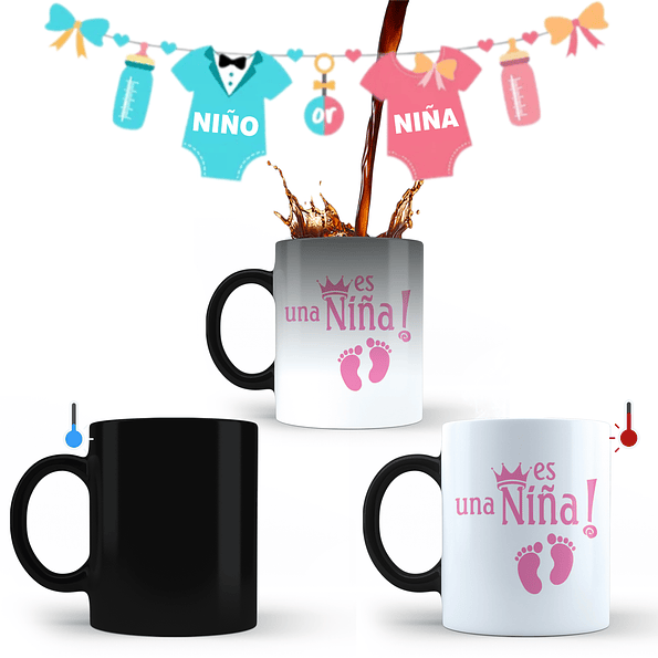 Tazón Mágico de Revelación de Sexo 2