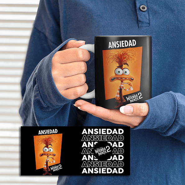 Tazón de Ansiedad - Intensamente 2 1