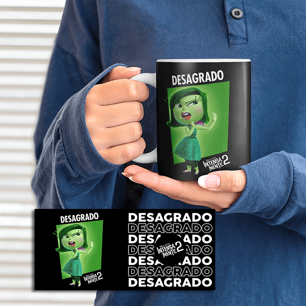 Tazón de Desagrado - Intensamente 2 Diseño2 1