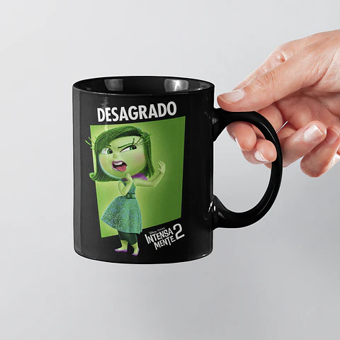 Tazón de Desagrado - Intensamente 2 Diseño2