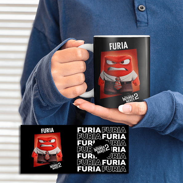 Tazón de Furia - Intensamente 2 1