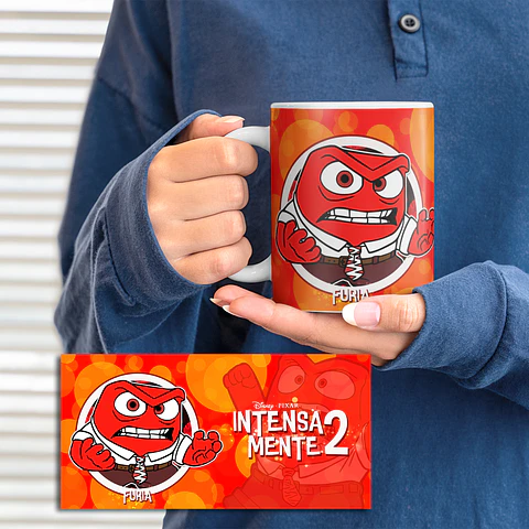 Tazón de Furia - Intensamente 2 Diseño 2