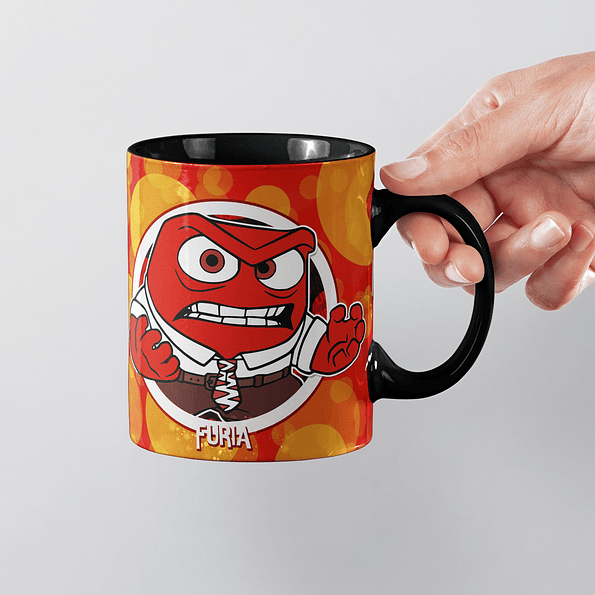 Tazón de Furia - Intensamente 2 Diseño 2 2