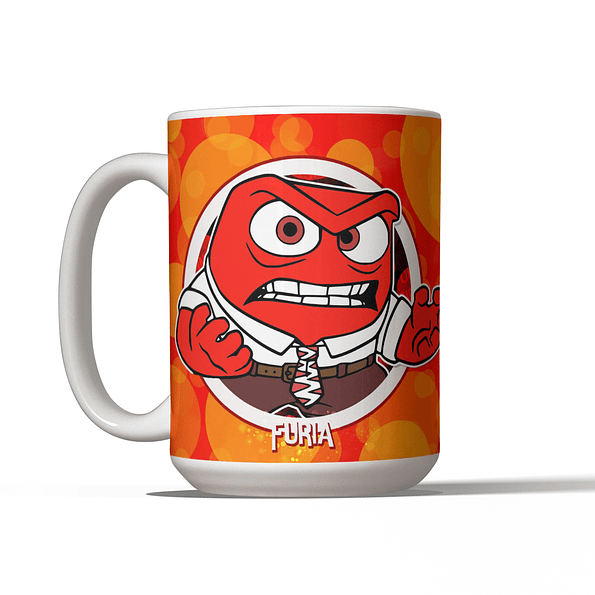 Tazón de Furia - Intensamente 2 Diseño 2 3