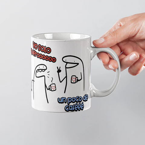Tazón de Flork Cómica - "Hazme Café, Quiero Café" | Viral y Divertido